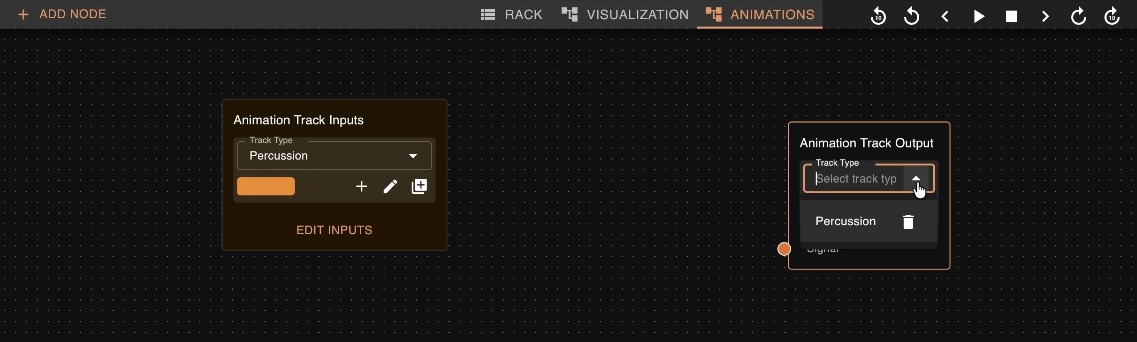 Output and input nodes